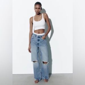 Zara High Rise Jeans